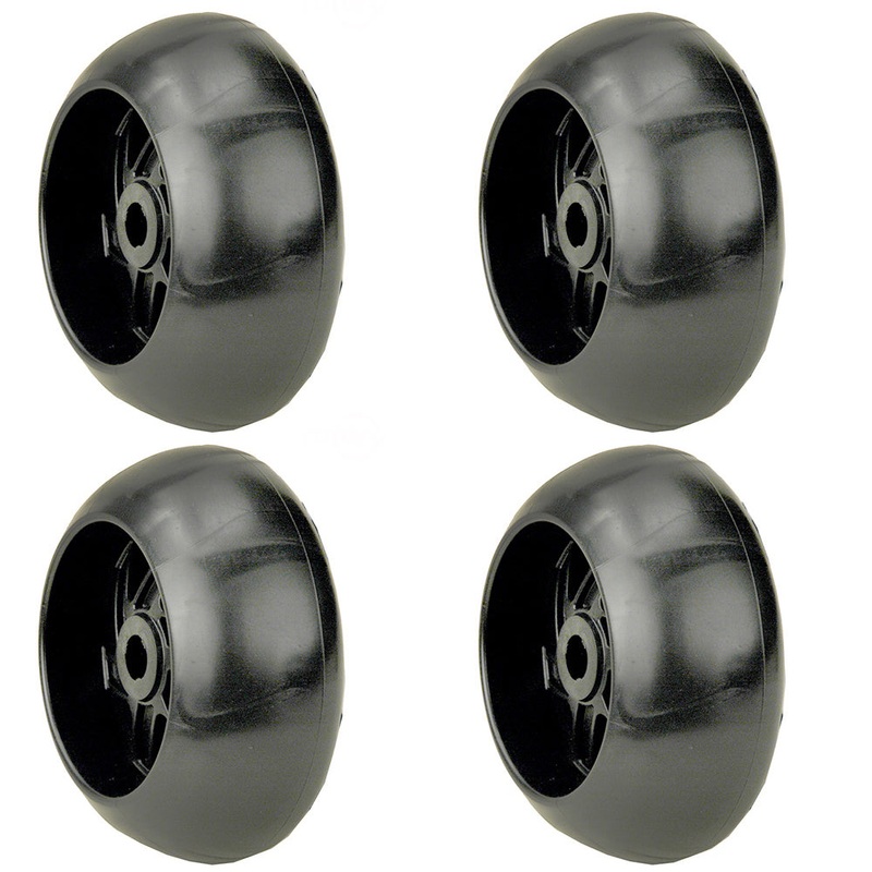 (4) 5 "X 1-7/8" Deck Wheel Fits Craftsman 589527401 Fits Husqvarna 532188606