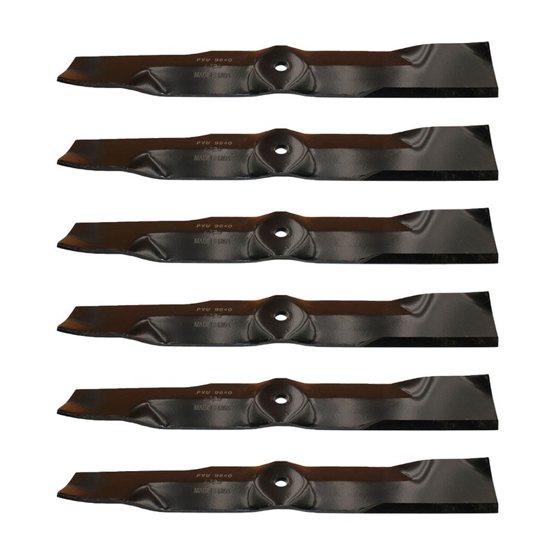 6 Pack Mower Blades for 52" Fits Grasshopper 320238 Contour Blade