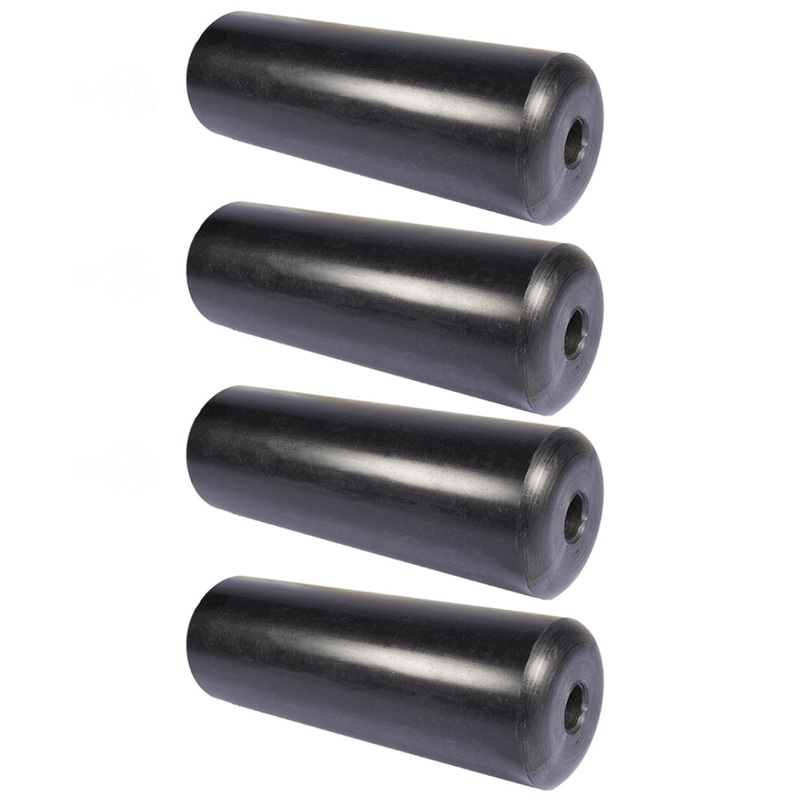 Set of 4 Deck Roller For Dixie Chopper 30240-O 7-1/2'' Length 2-1/2'' OD