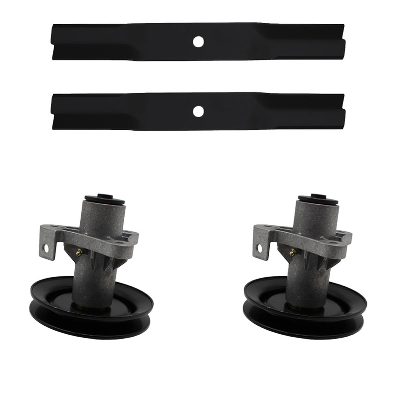 Spindle Blade Kit Fits John Deere 38 Inch Cut Deck STX38 AM124511