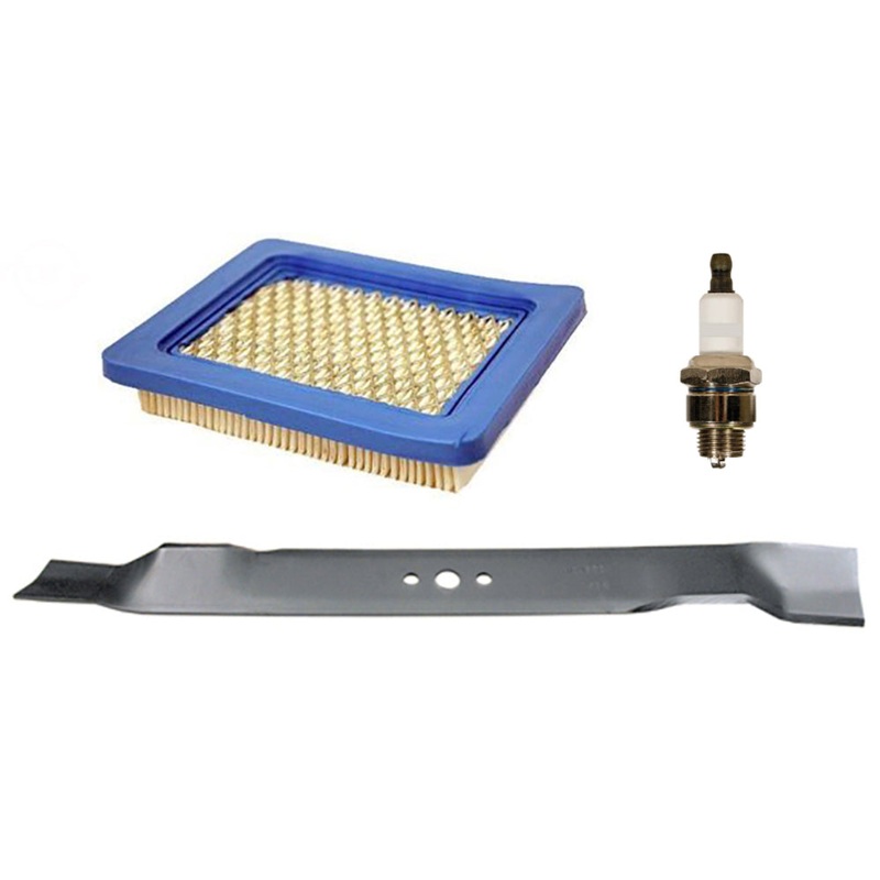 22" Mulching Blade Tune Up Air Filter Spark Plug Fits Craftsman Fits MTD 141114