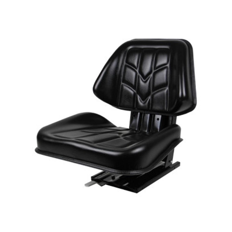 512 Universal Tractor Seat w/Adjustable Suspension Black Talon 512000BK 1-3545