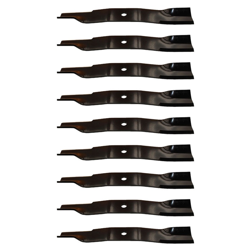 9 Heavy Duty Mower Blades k561734330 Fits Kubota 54" Lawn Tractor Decks 23ZG