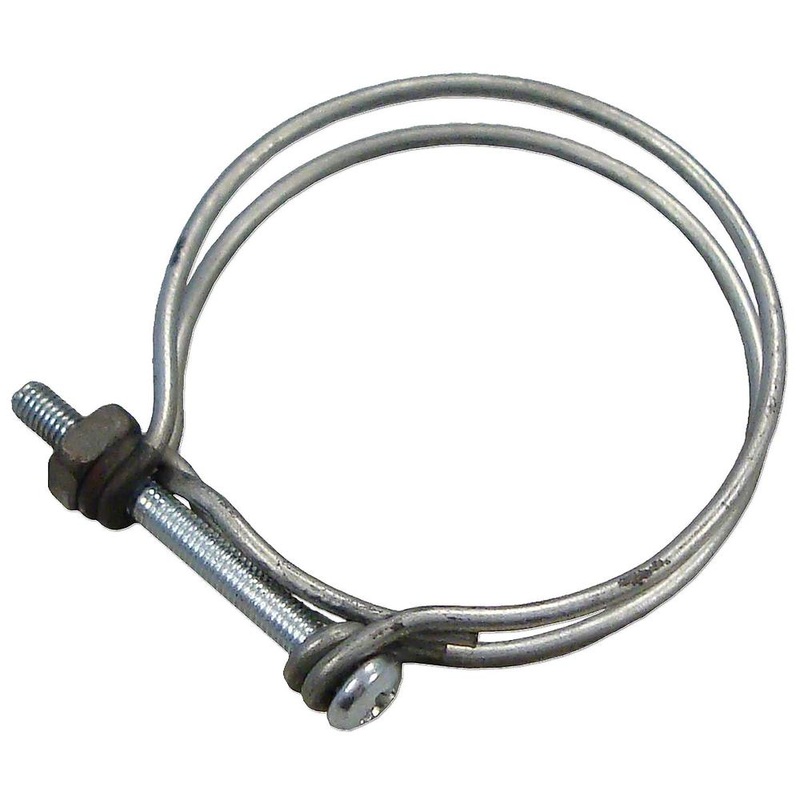 Antique Tractor Wire Style Radiator Hose Clamp 2 1/2" Large Size