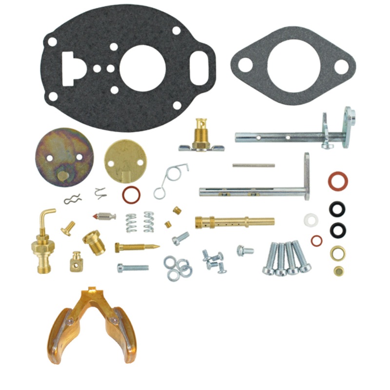 Complete Carburetor kit & Float Fits John Deere M MC MT 40 320 330 Tractor TSX24