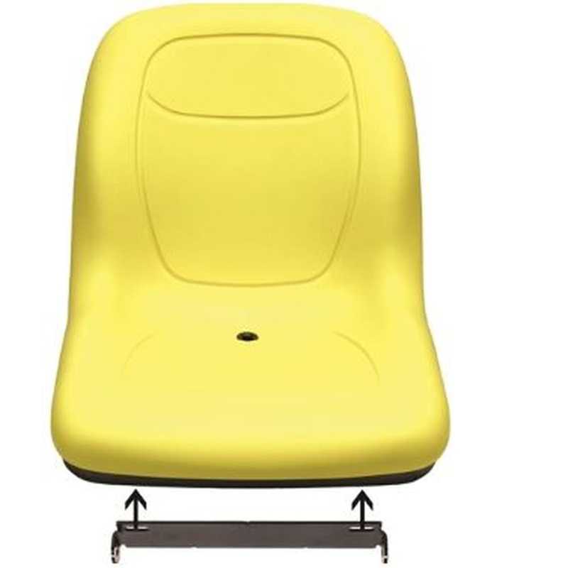 Yellow Seat for Compact Fits John Deere Tractors 670 770 870 990 1070 4005