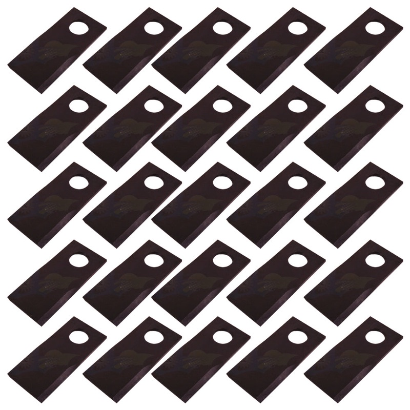 Set of (25) LH Disc Mower Blades Fits Bush Hog & Rhino Disc Mowers 798RM787167