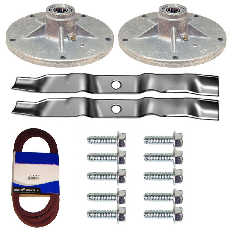 42" Deck Kit fits Murray Spindle 2925 Belt 37x88 Blades 6476 Bolts 9469