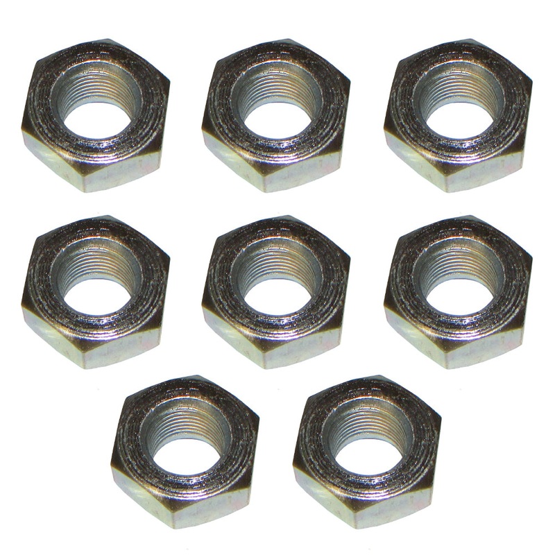 8 Rear Wheel Nuts Fits Ford Tractors 5/8"-18 x 1-1/16" hex Chamfered