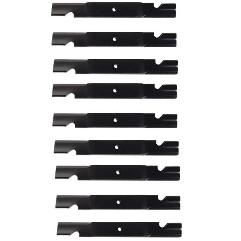9PK Hi Lift Mower Blades for 61" Scag Turf Tiger Freedom Z Tiger Fits Cub Tiger