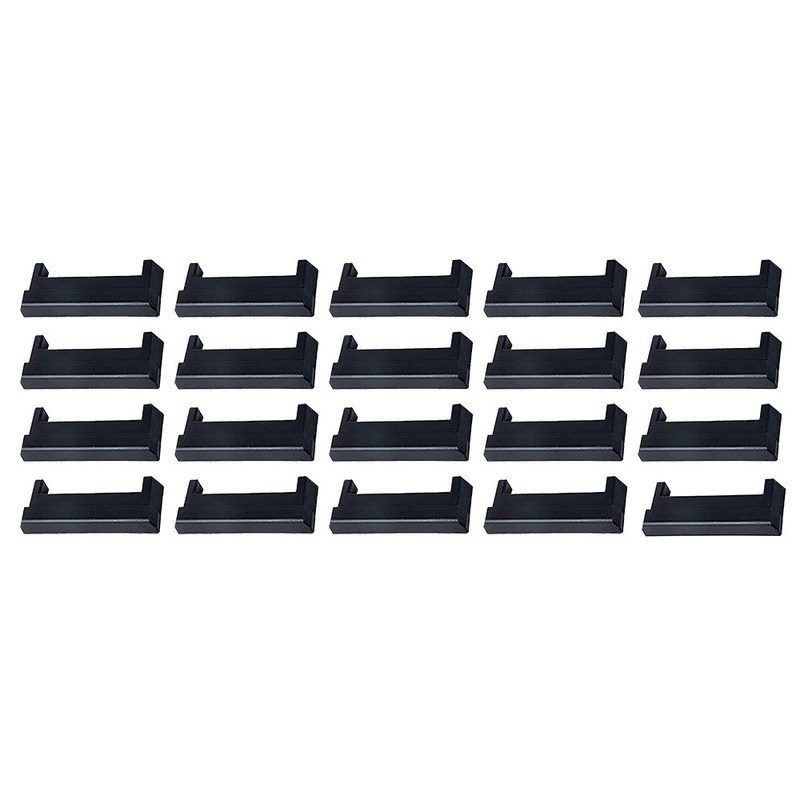 20 E-Track End Caps/Plugs for Enclosed Trailer/Toy Hauler/Van Horizontal Track