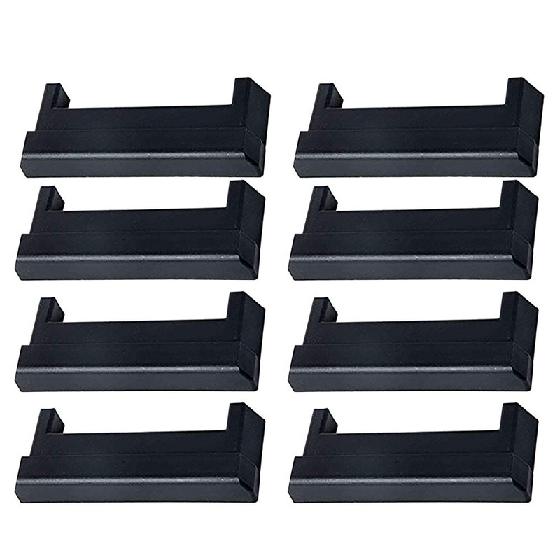 8 E-Track End Caps/End Plugs for Cargo/Enclosed Trailer or Van - Toy Hauler