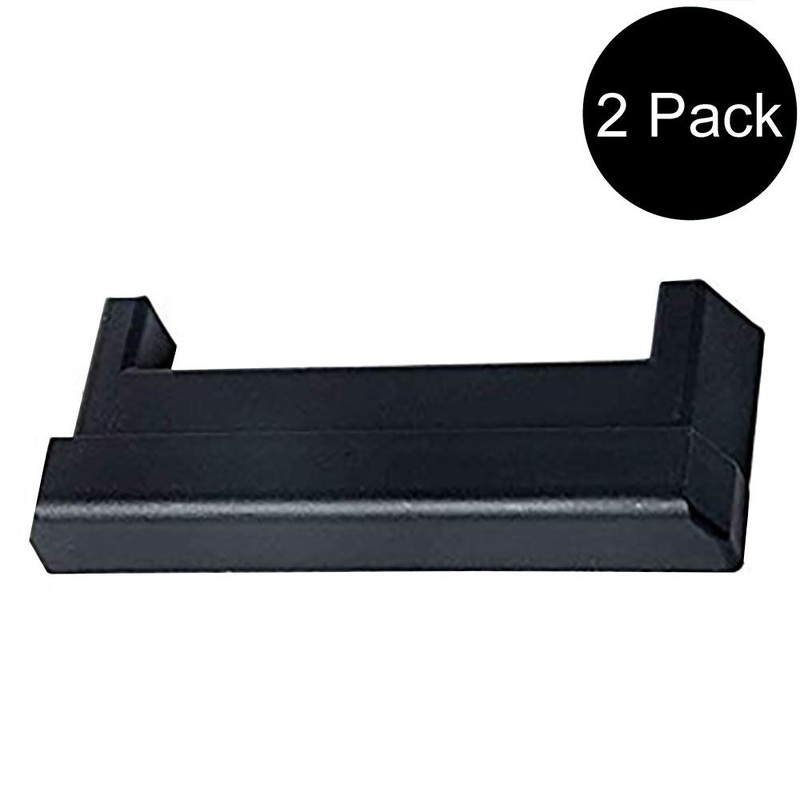 Set of (2) End Caps For Horizontal E-Track Tie-Down Rails Enclosed Trailer