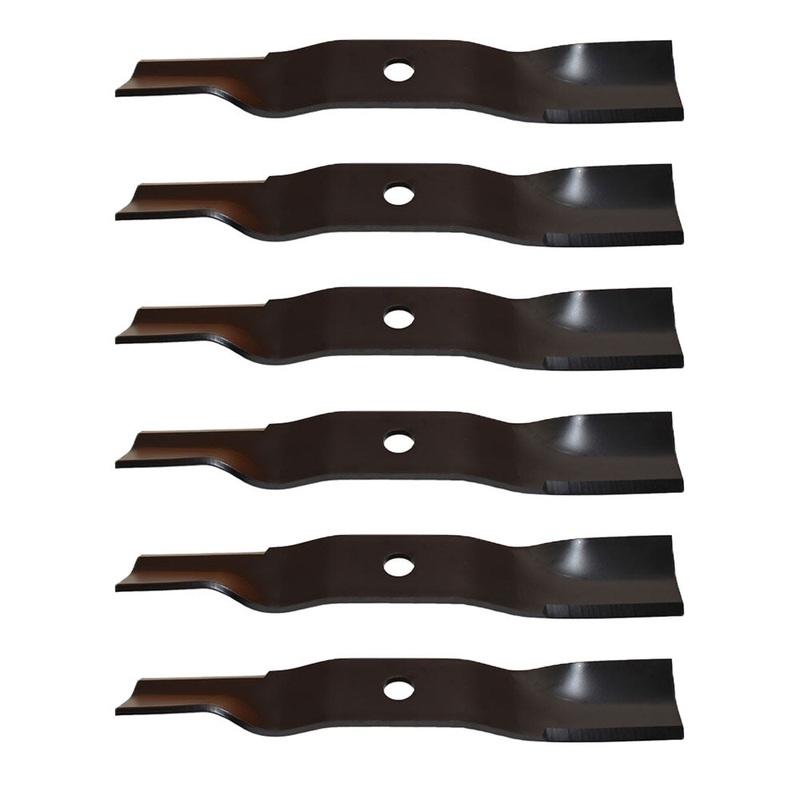 Set of (6) K5576-34350 Replacement 16-1/2" X 57/64" Blades Fits Kubota Models