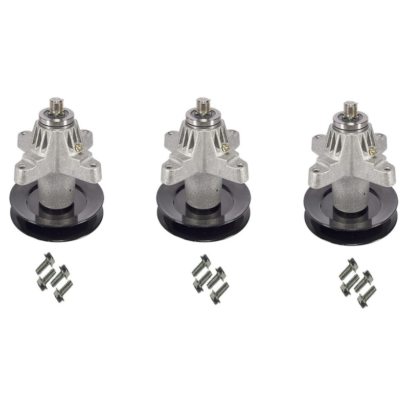 Spindle Kit Set of 3 Fits Cub Cadet 50" RZT fits Troy Bilt fits MTD 918-04125B