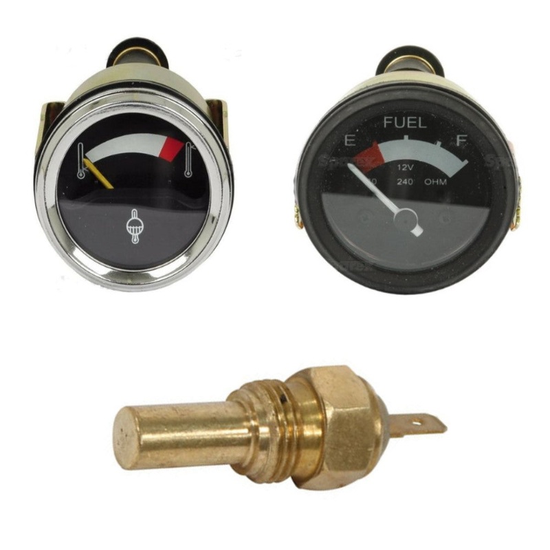 Temp & Sender Fuel Gauge Fits David Brown 770 780 880 990 995 1200 1210 1212