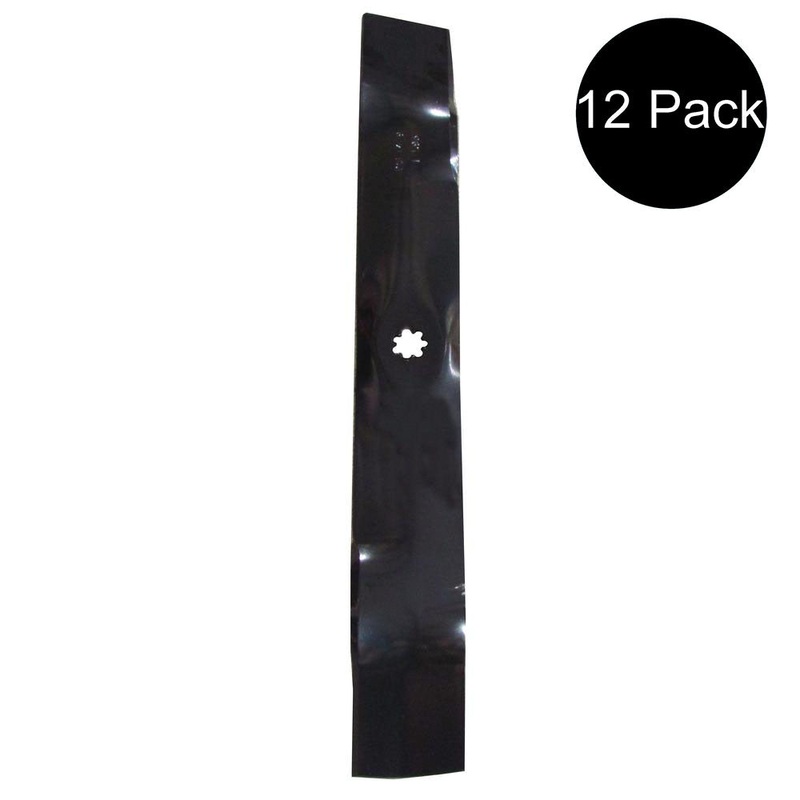 12-Pack GX22151 GY20850 Mulching Blades for 42" Fits John Deere EZTrak Z225 Z335