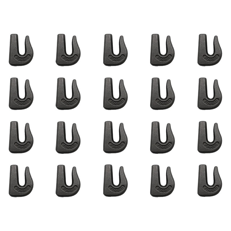 (20) Weld On Grab Chain Hooks G7 3/8" G-70 Bucket Back Hoe Trailer New