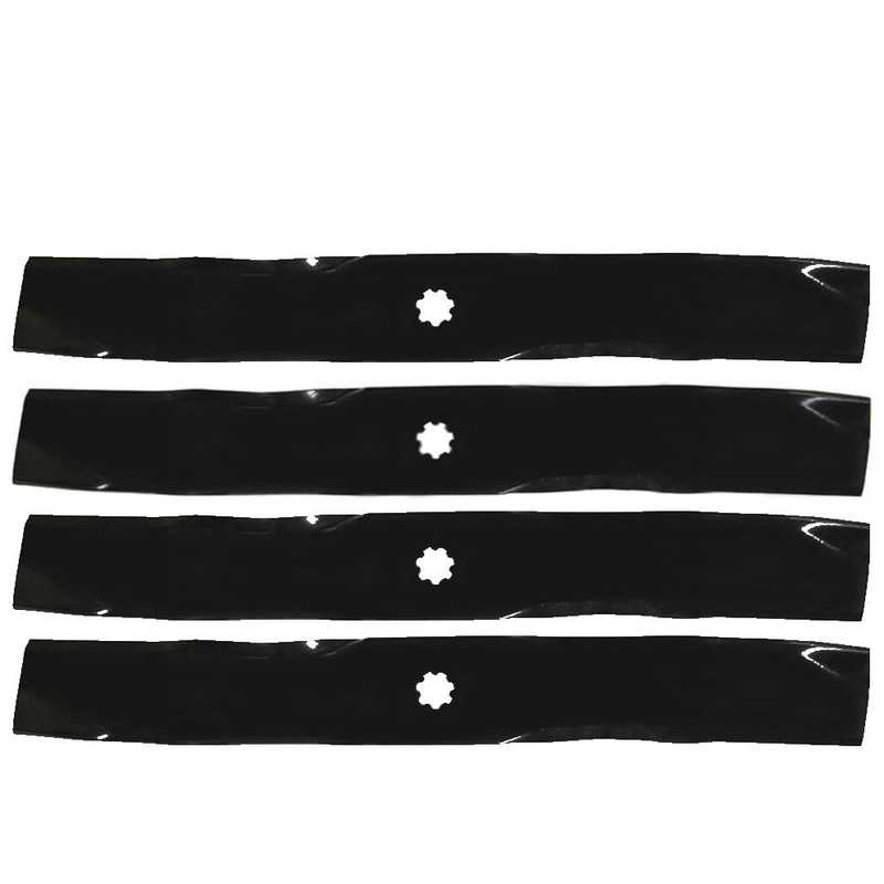 (4) Pack of Blades M112991 Fits John Deere 38" Cut Mowers GT225 GT235 GT235E