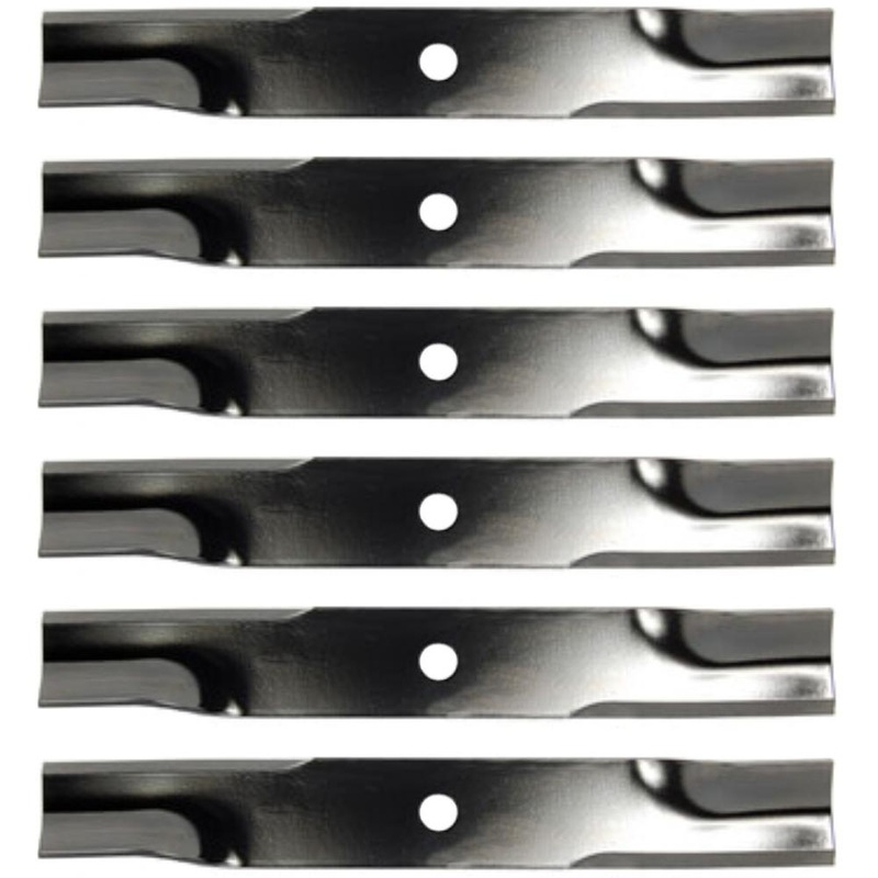 (6) Fits Hi-Lift Blades Replaces Tank Commercial 50" Deck ZTR 01010168 Fits Cub
