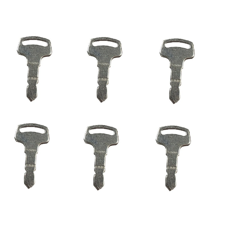 (6) Ignition Keys Fits Kubota B Series Tractor Fits Case NH 15248-63700 6C040-55