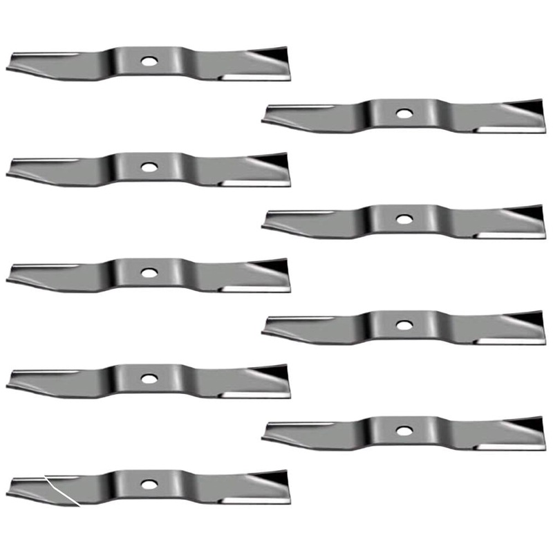 9 Repl HD XHT Blades Fits Kubota 70000-25004 76529-34330 70000-00605 76529343330