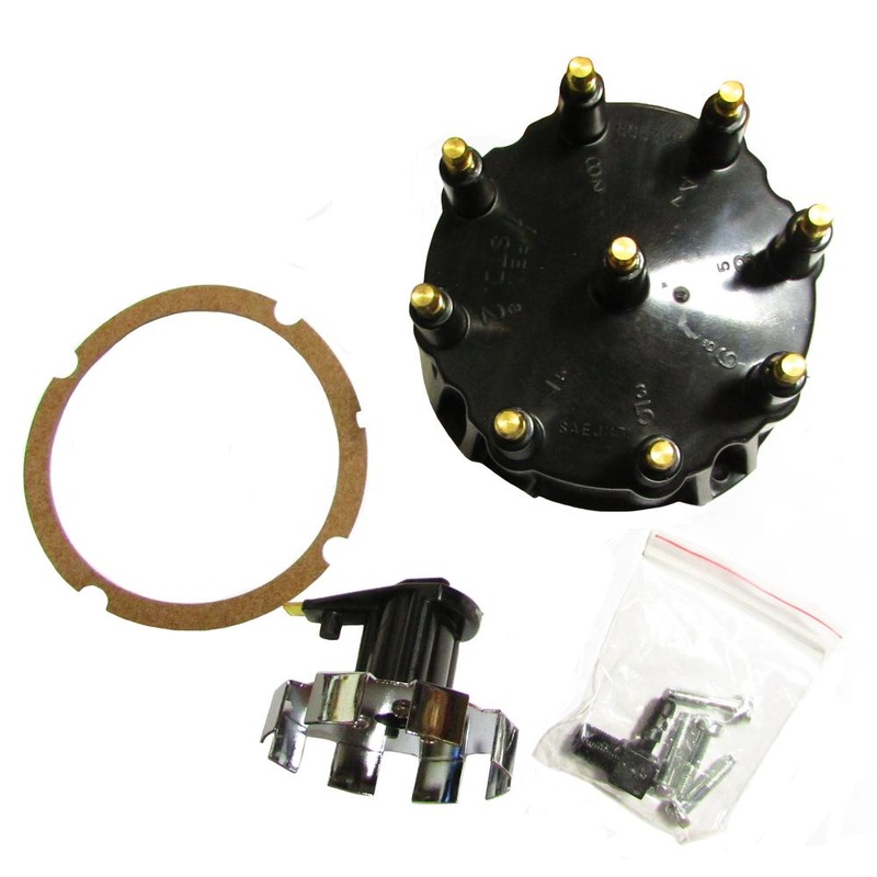 Cap and Rotor Kit for MerCruiser Thunderbolt HEI V8 Replaces 18-5273, 805759Q3