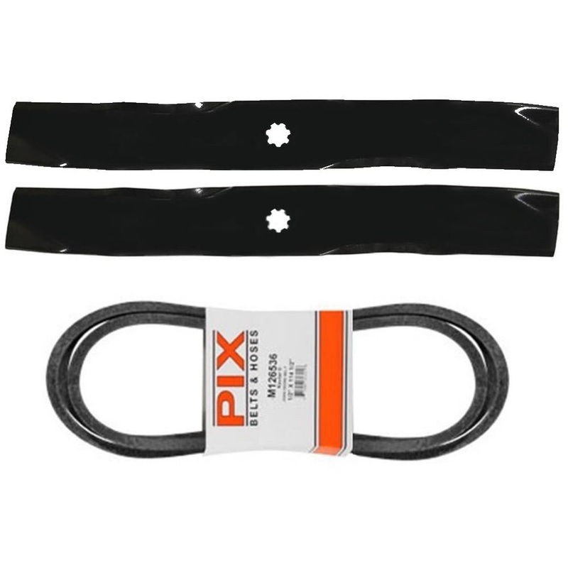 Deck Belt & Blade Kit Fits John Deere 38" Tractor Lawn Mowers LT133 LT150 LT155