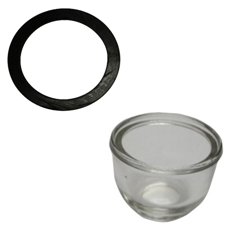 NAA9160A 9N9162 Rubber Gasket & Fuel Sediment Glass Bowl Fits Ford 2N 8N 9N NAA