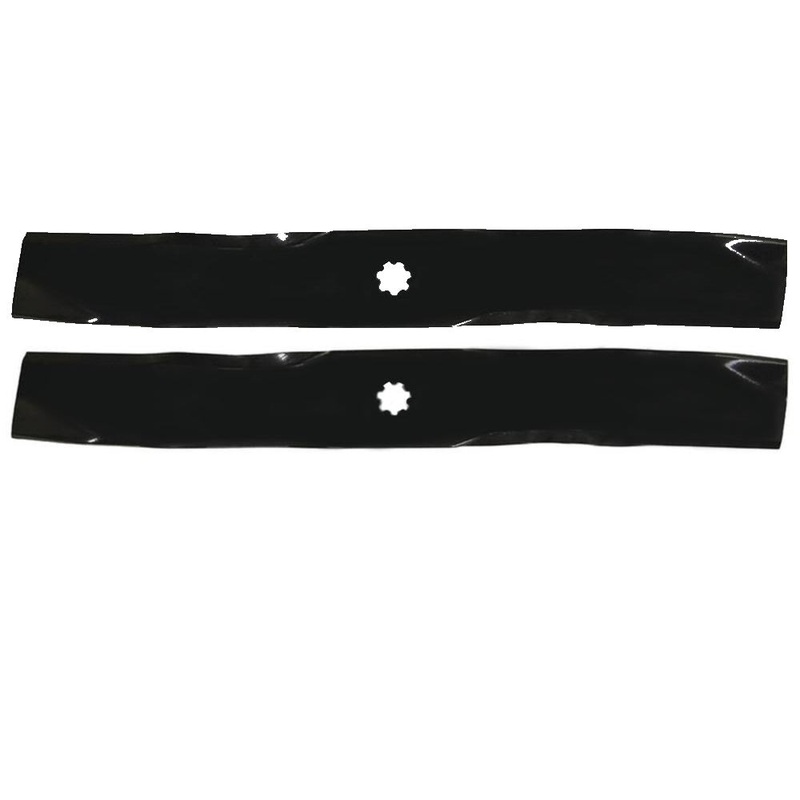Set of (2) Mulching Blades Fits John Deere Lawn Mowers w/ 38" Cut AM137324