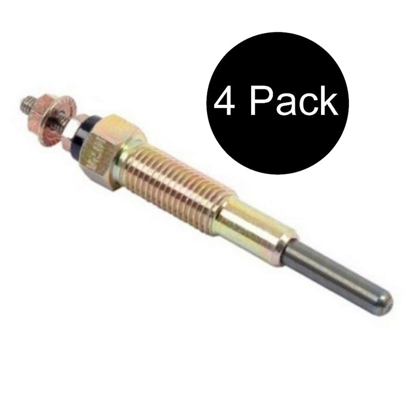 Set of 4 Glow Plugs 1273118C1 ELI80-0003 Fits Ford/New Holland Tractors