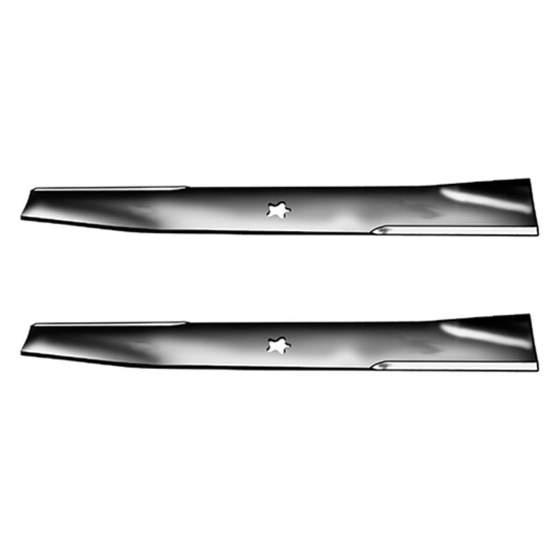 (2) New Aftermarket Blades 19" X 5 Point Star Heavy Duty Fits AYP/Roper/Sears