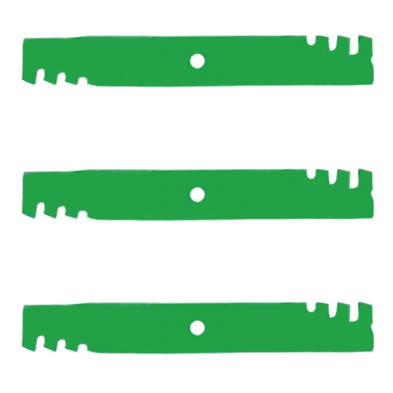 3 Mulching Blades Fits John Deere AM39966 M86209 M76461 50" Deck Marbain Blade P