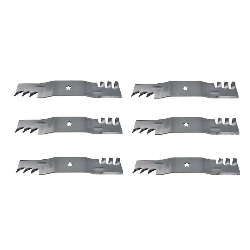 302-430 (6) Toothed Mulching Blade for AYP 187254 Fits Husqvarna 532187254
