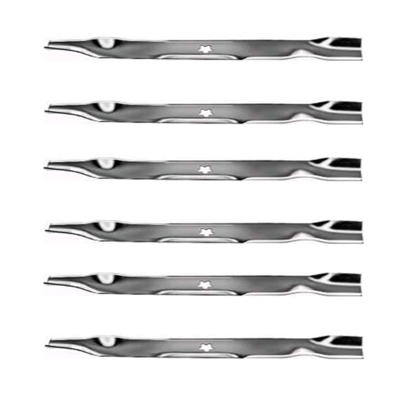 532134148 Set of Six (6) Replacement Mulching Blades Fits AYP Requires 2- 38"