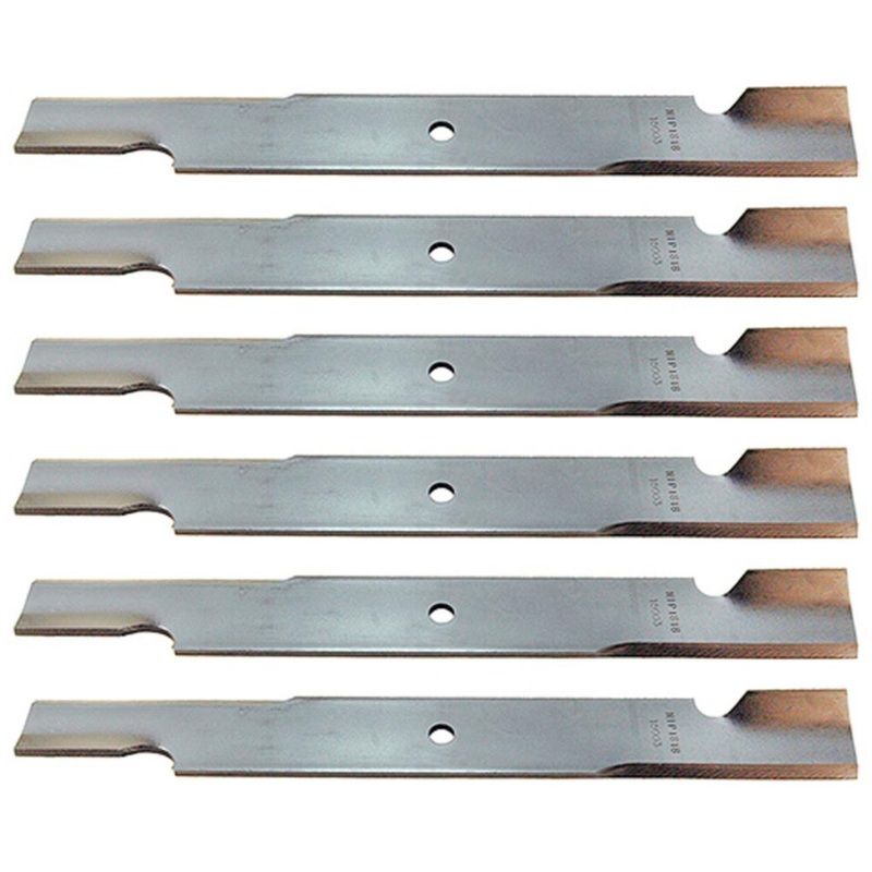 (6) New Heavy Duty 21" X 5/8" Lawn Mower Blades fits Bad Boy Zero-Turn Models
