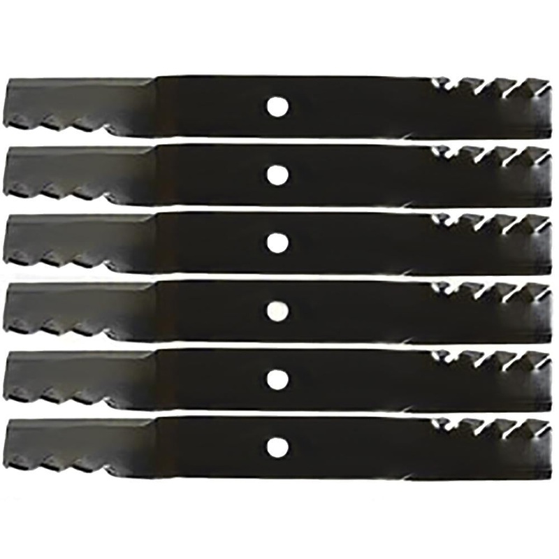 6 Pack Mower Blade Fits John Deere M143504 62"