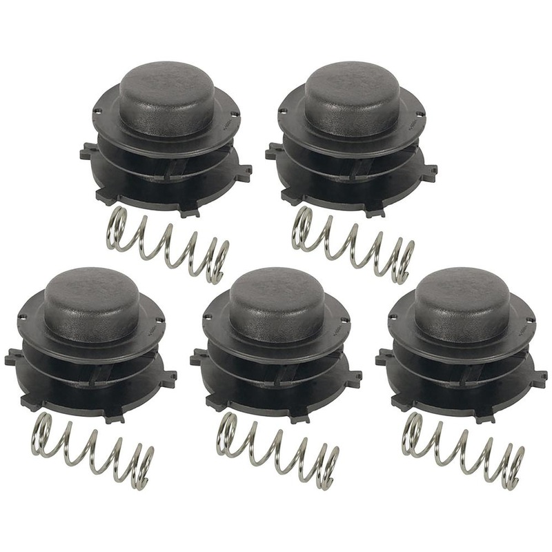 Five (5) Trimmer Head Spools & Springs Fits Stihl FS 44, 55, 80, 83, 85, 90, 100