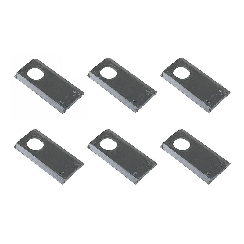 Mower Blades 6 Pack Fits Krone 240 241 281 Disc Mower