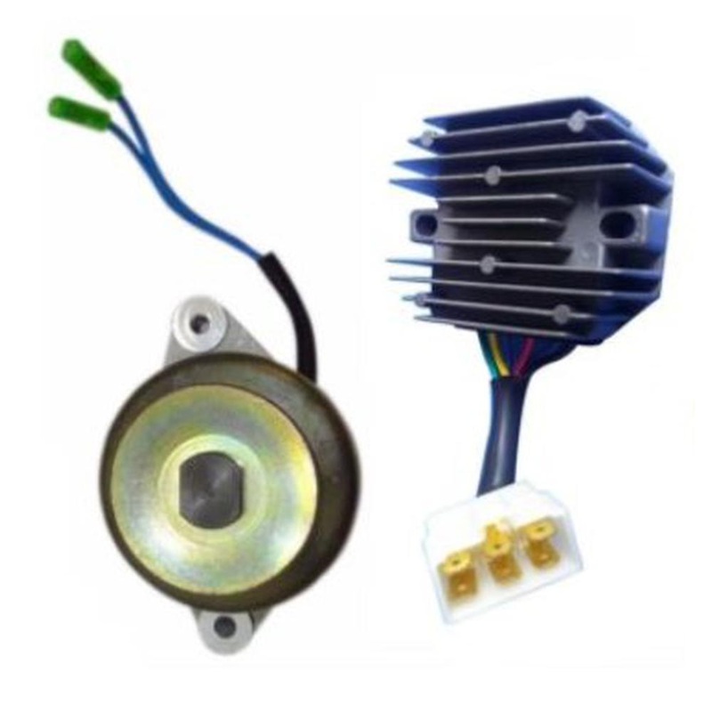 New Alternator & Regulator Fits Kubota GF1800 GF1800E