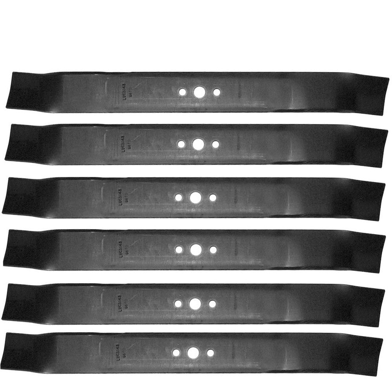 Set of (6) Blades Fits AYP 21" Push Mower Decks 165833 165833B 175064 176135