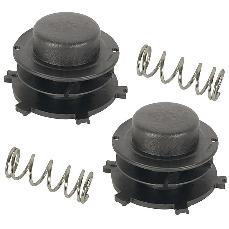 Set of Two (2) Trimmer Head Spools w/ Springs 4002-713-3017 0000-997-1501
