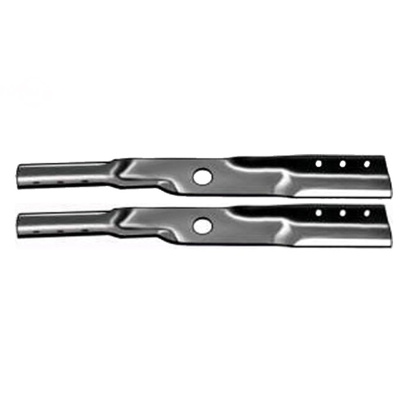 1 SET OF (2) Fits Hi-Lift Blades Fits Snapper 38 Cut Lawn Tractor Mower Deck"