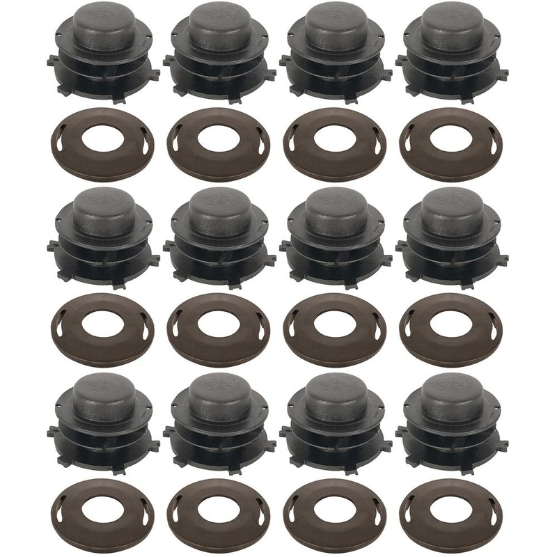 12 Spool & Cap Combos Fits Stihl Head Cover 25-2 FS 90 100 110 120 130 55 80