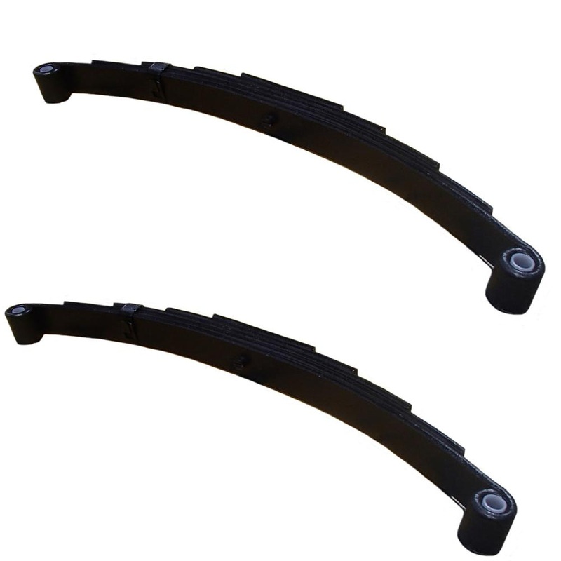 2-Pack Double Eye Trailer Leaf Spring - 5 Leaf - 25-1/4" Length - 3000 lb Cap.
