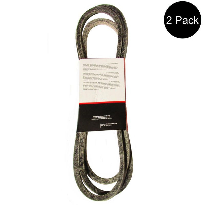2PK Fits John Deere LA100 LA105 LA110 LA115 LA120 LA125 LA135 42 Deck Belt GX200