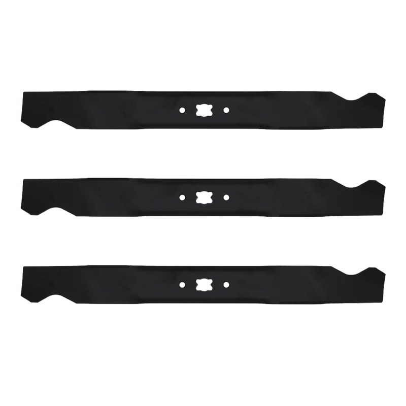 (3) 942-0741A Mulching Blade Fits Cub Cadet Fits Troy Bilt 21" 1995 & Up