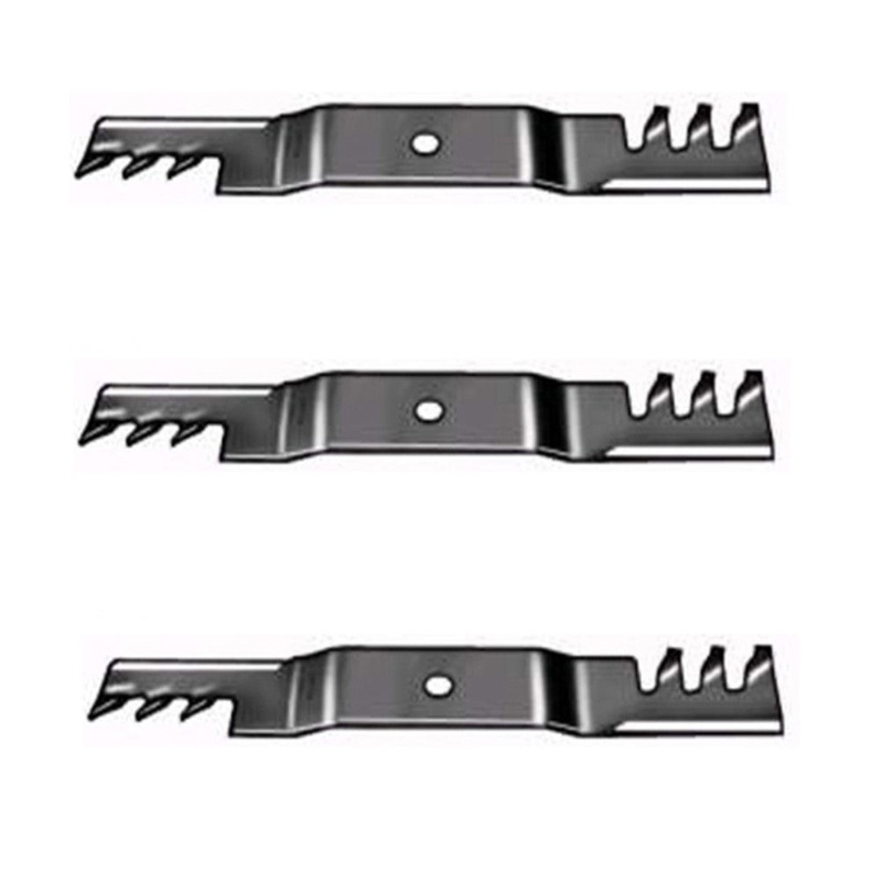 (3) Blades: 44" SFS Deck 15-1/2" 5/8" 94-026 For Wheelhorse Fits Toro