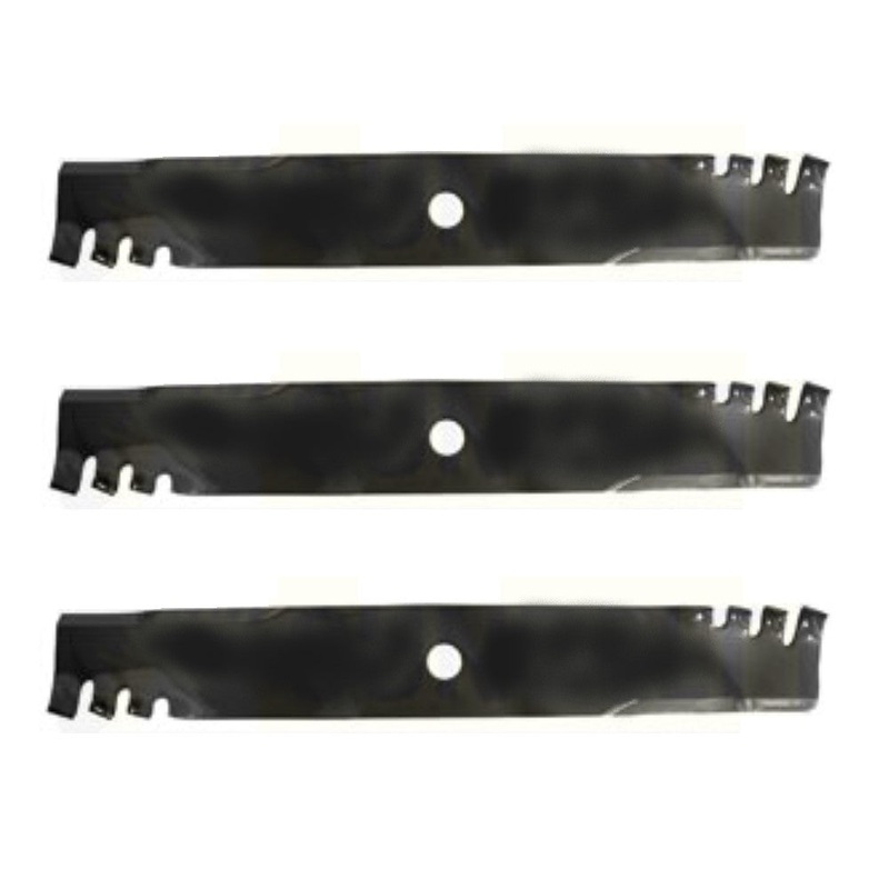 3 Mulching Blades Fits John Deere 60" 7 Iron Deck M128485 M131958
