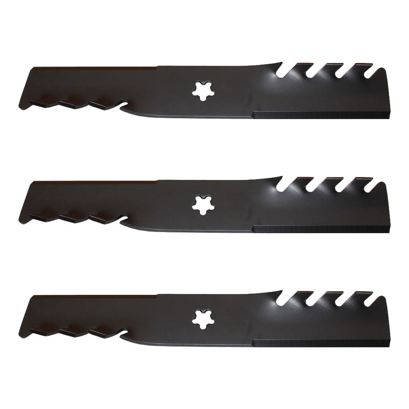 3 Pack 595-087 Mulcher Blade Fits Husqvarna 539113425 48 EZ